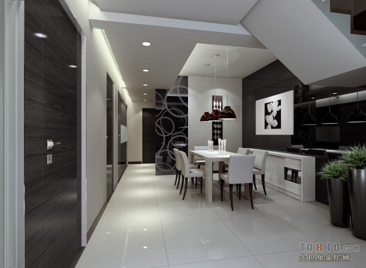 現(xiàn)代風格餐廳589162 &ndash; 設計本裝修效果圖